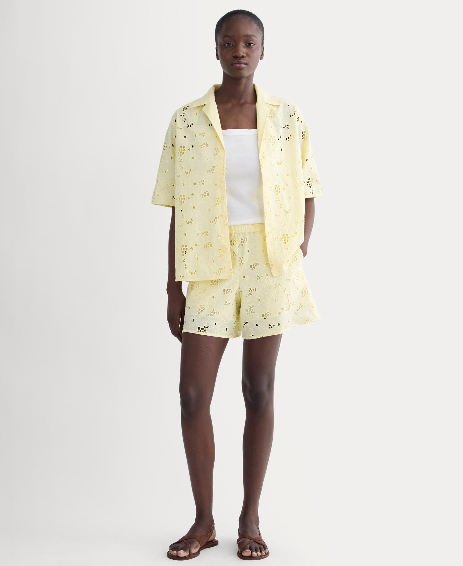 Womens Eyelet Pull-On Short by Everlane Product Image