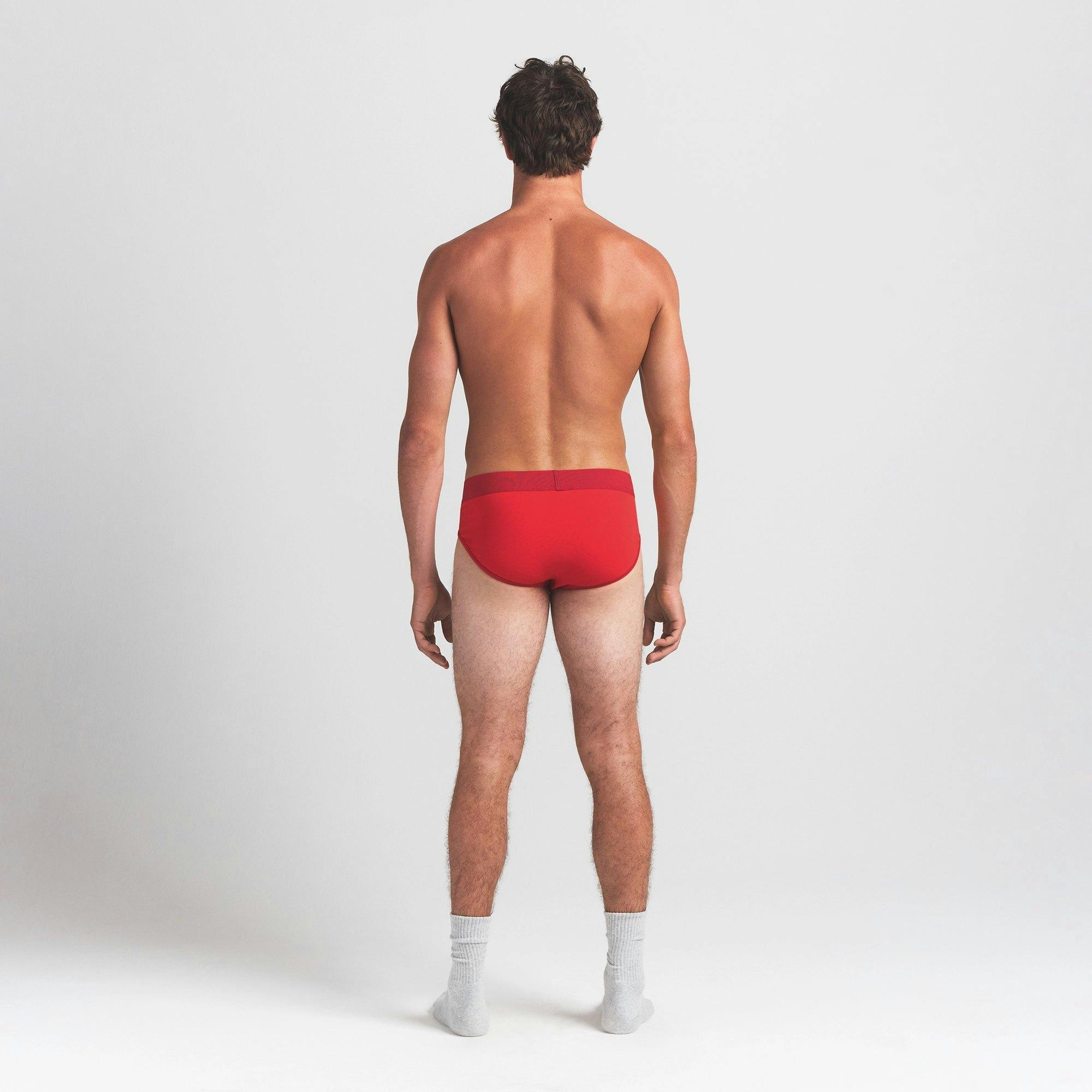 SKIMS COTTON MENS BRIEF 3-PACK | RUBY ESPRESSO MULTI Product Image