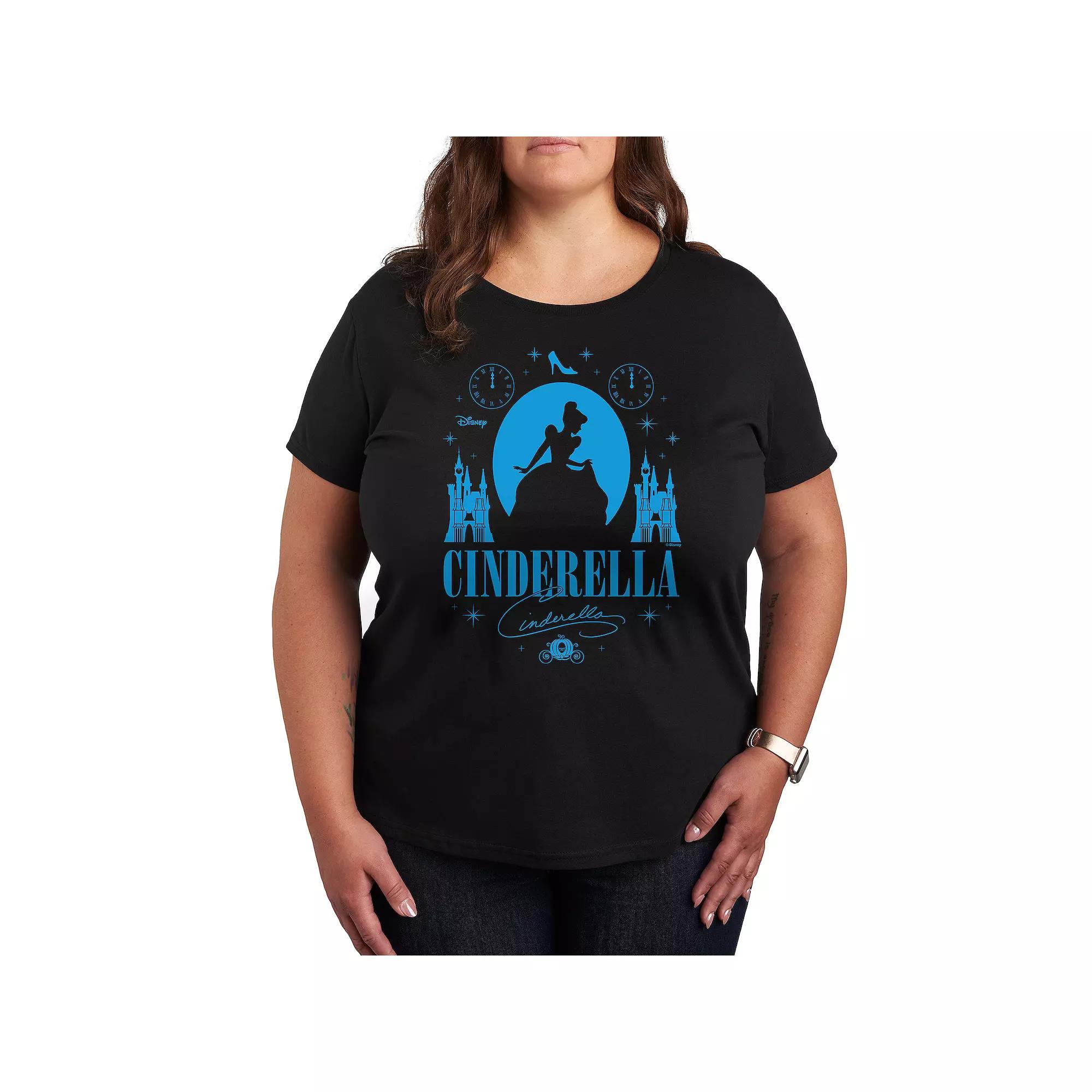 Disney's Cinderella Plus Graphic Tee, Women's,  Product Image
