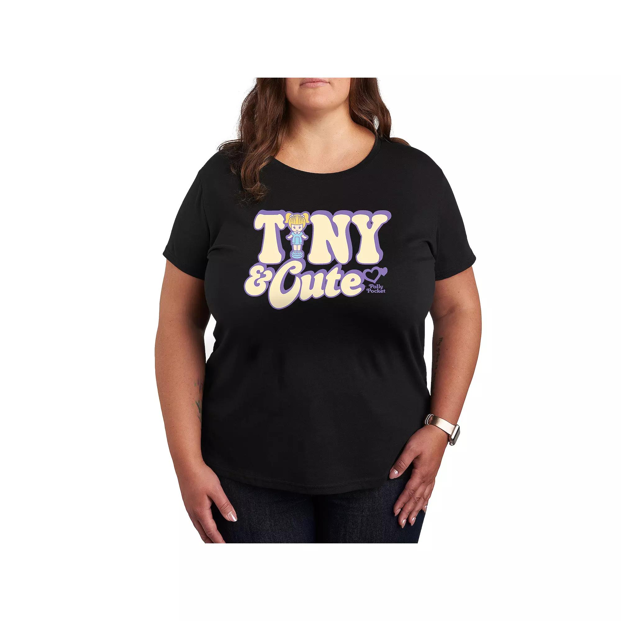 Plus Polly Pocket Tiny And Cute Graphic Tee, Women's,  Product Image