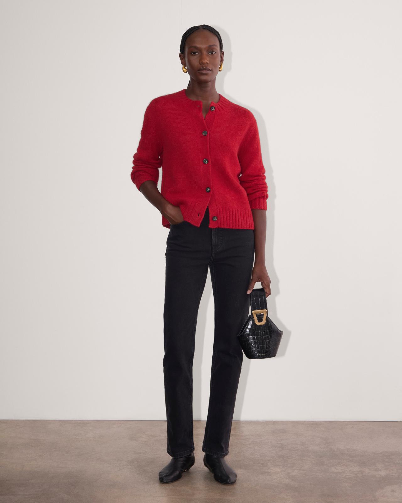 The Crew Cardigan in Alpaca Product Image