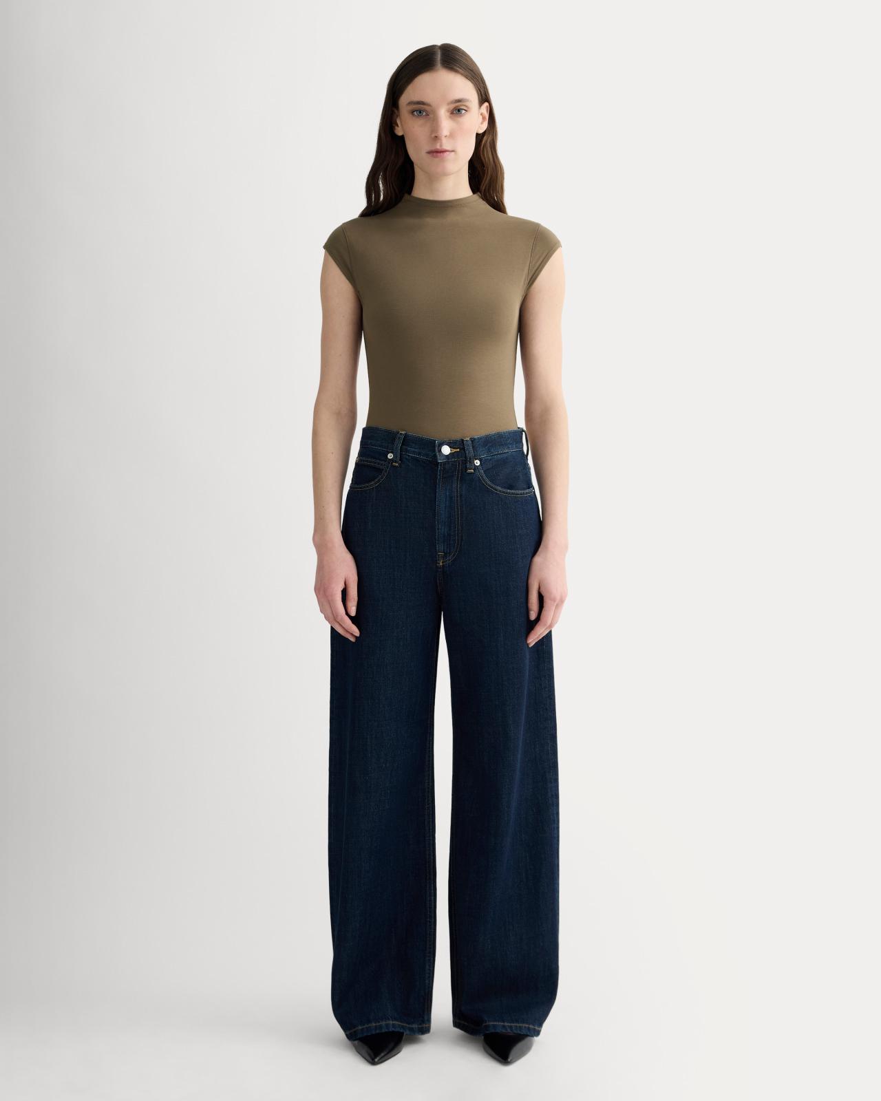 Womens Form Funnel-Neck Bodysuit Sweater by Everlane Product Image