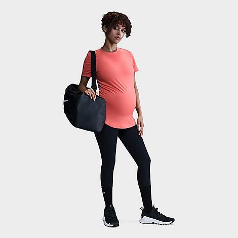 Womens Nike One Dri-FIT Slim-Fit Maternity Short-Sleeve T-Shirt Product Image