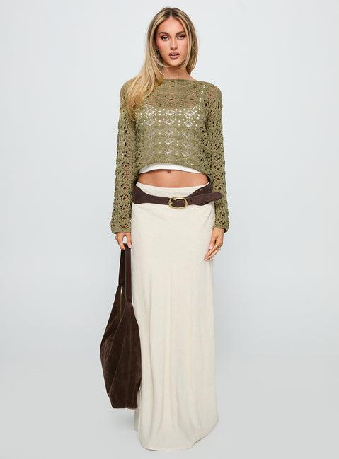 Birdena Sweater Green Product Image