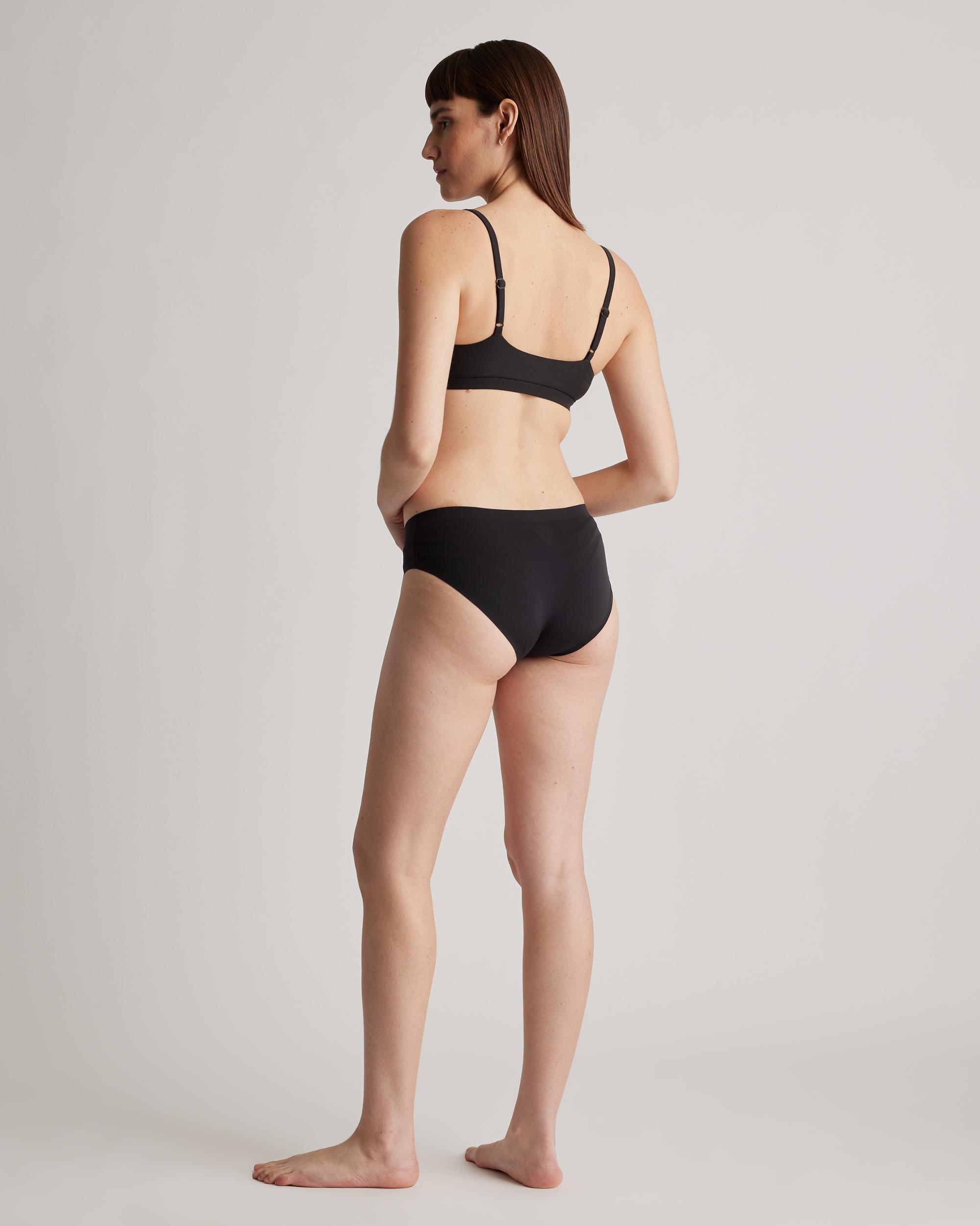 Quince | Women's Invisible Bonded Bikini Size XS, Nylon/Spandex Product Image