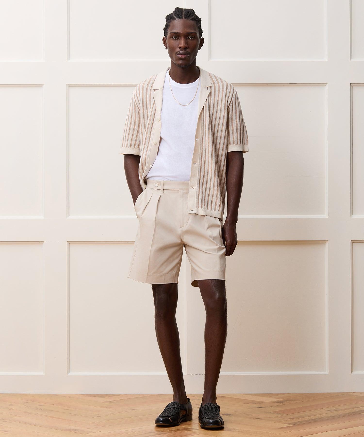 7" Pleated Tab Short Product Image