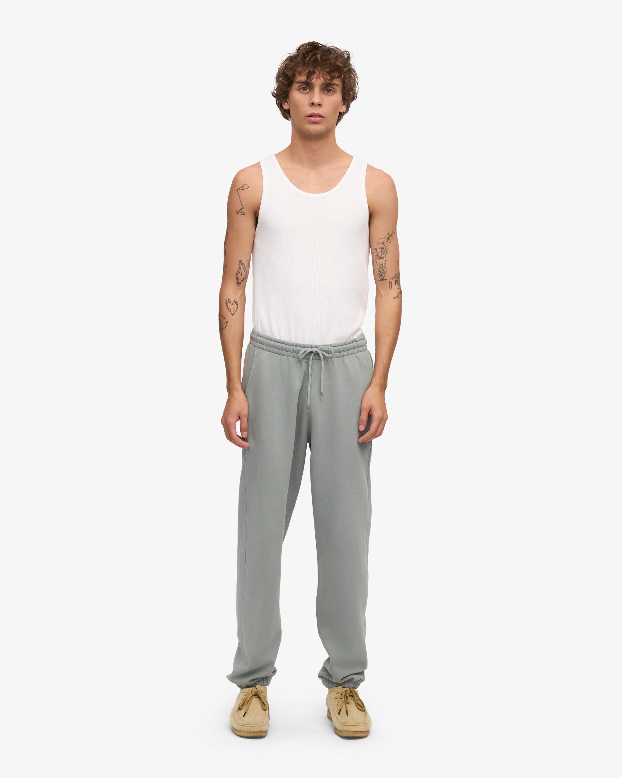 Organic Sweatpants - Faded Grey Product Image