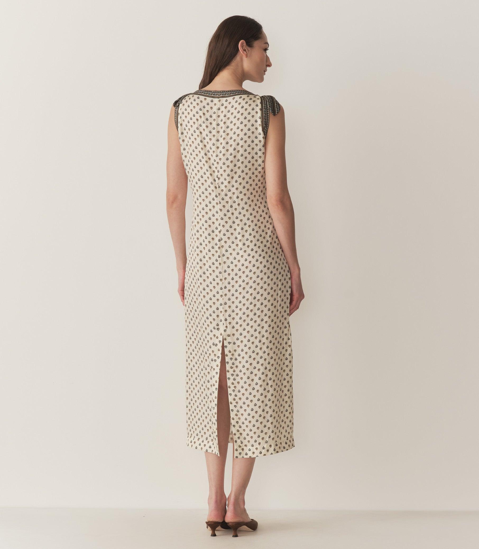 AMORETTE DRESS -- RIVIERA FOULARD Product Image