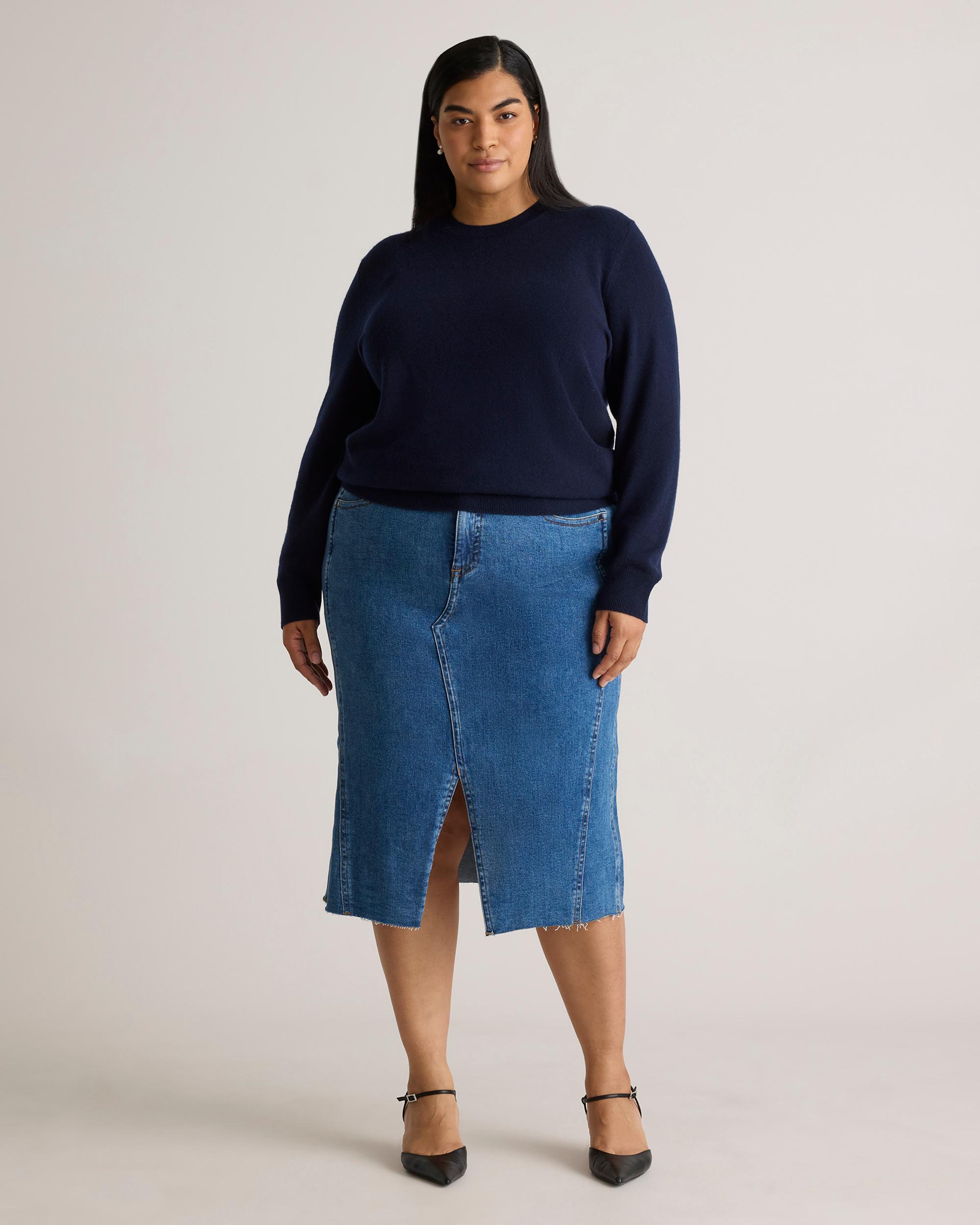 Quince | Women's Mongolian Cashmere Crewneck Sweater Product Image