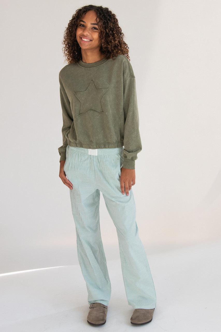 Striped Boxer Pants Product Image