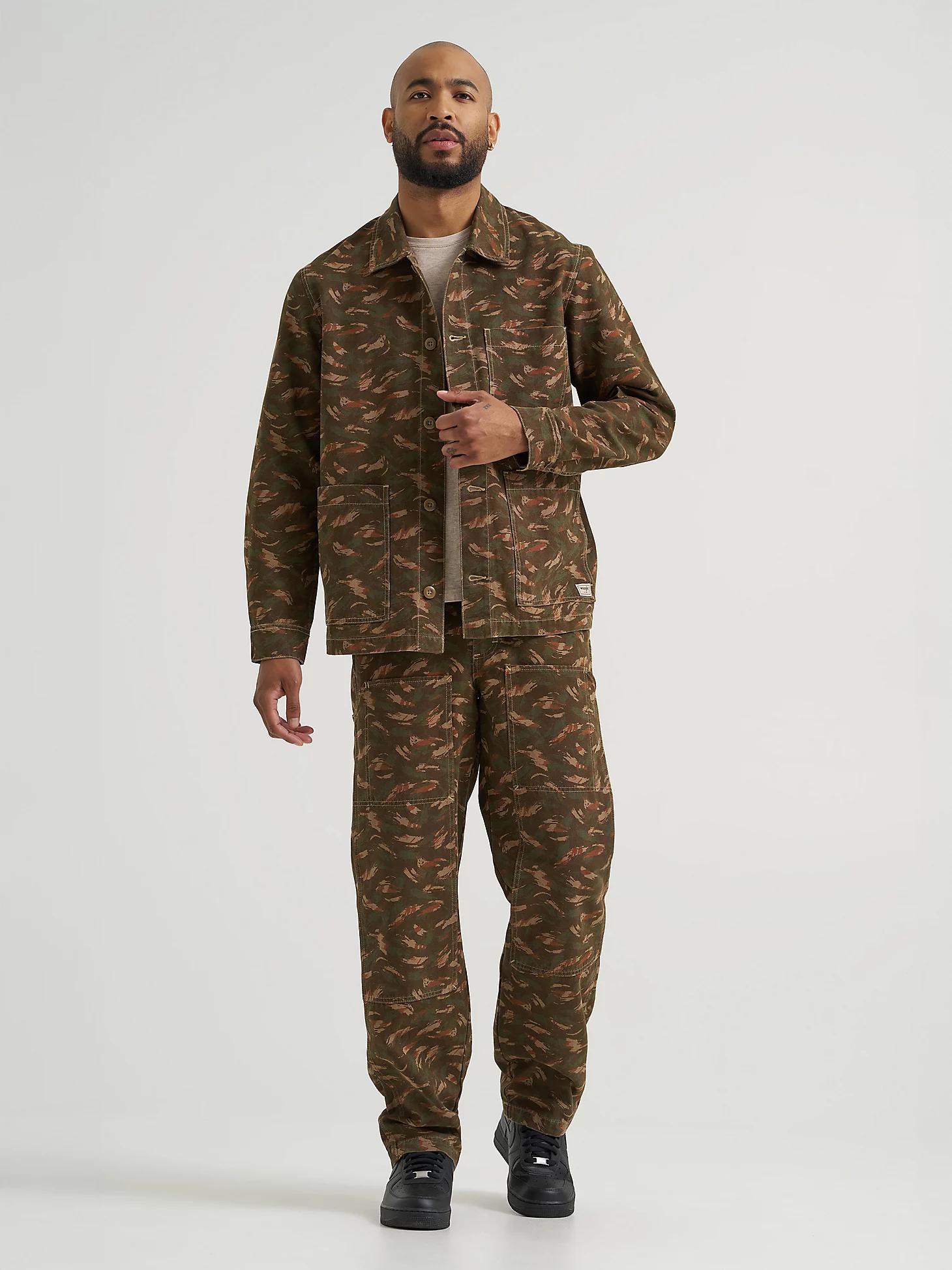 Men's Utility Chore Jacket in Micro Brushstroke Product Image