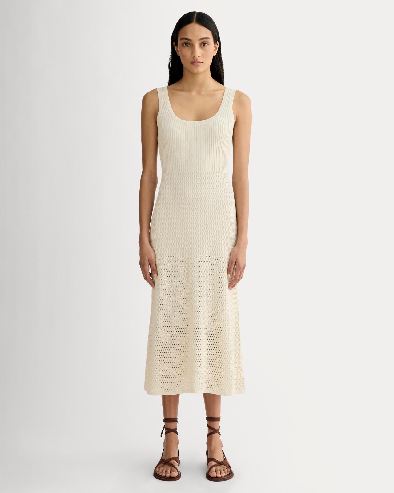 Womens Crochet Knit Tank Dress by Everlane Product Image