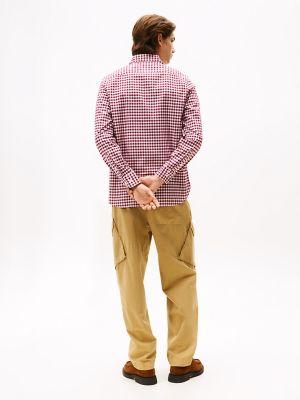 Regular Fit Gingham Oxford Shirt Product Image