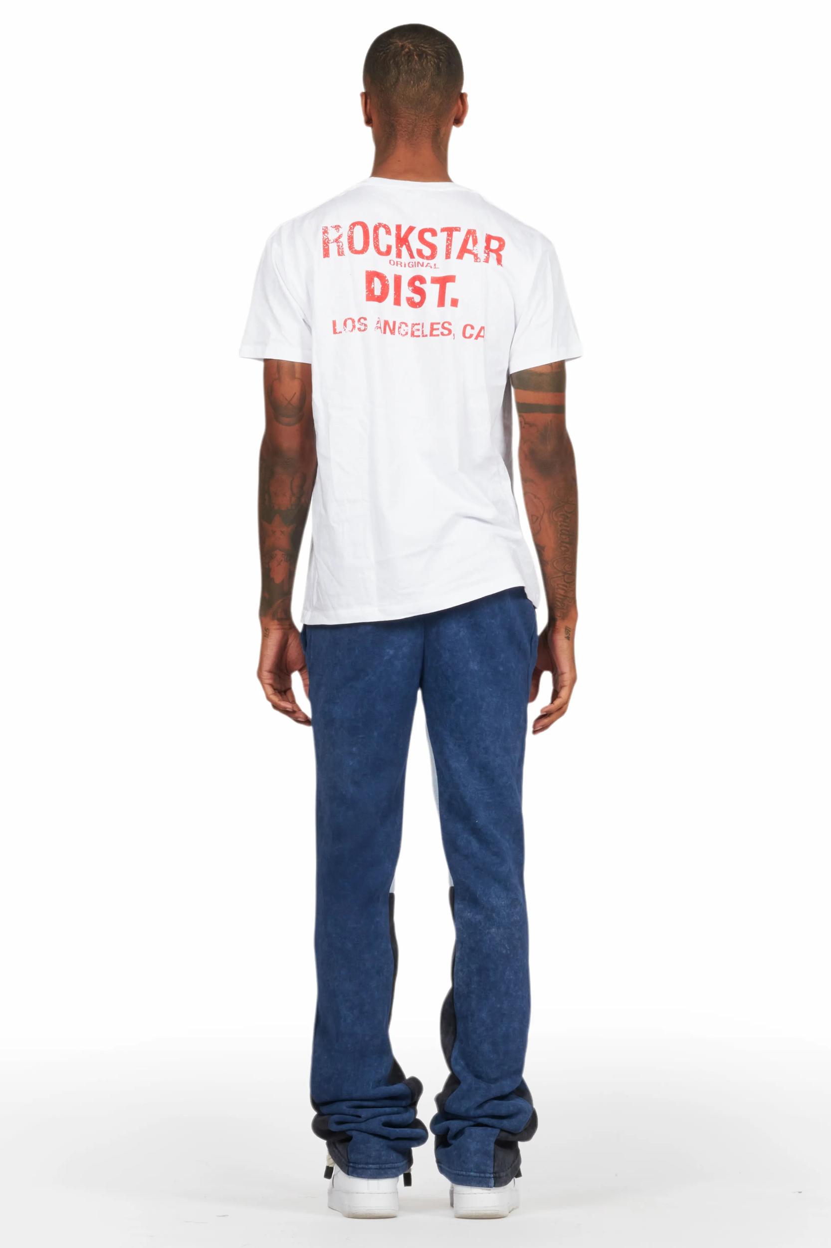 Alpine Vintage Navy Baggy Pant Male Product Image