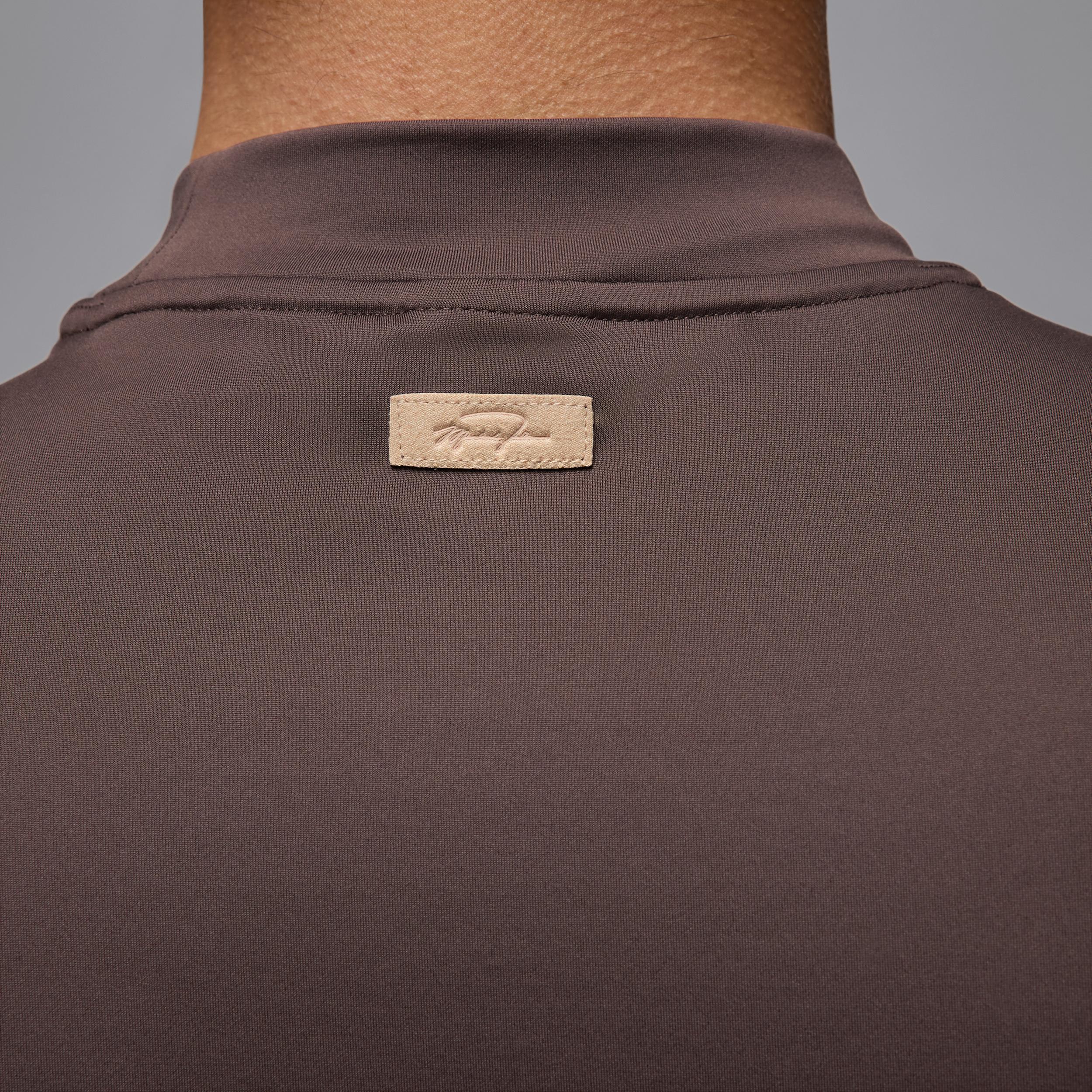 Men's Jordan Sport Mock-Neck Golf T-Shirt Product Image