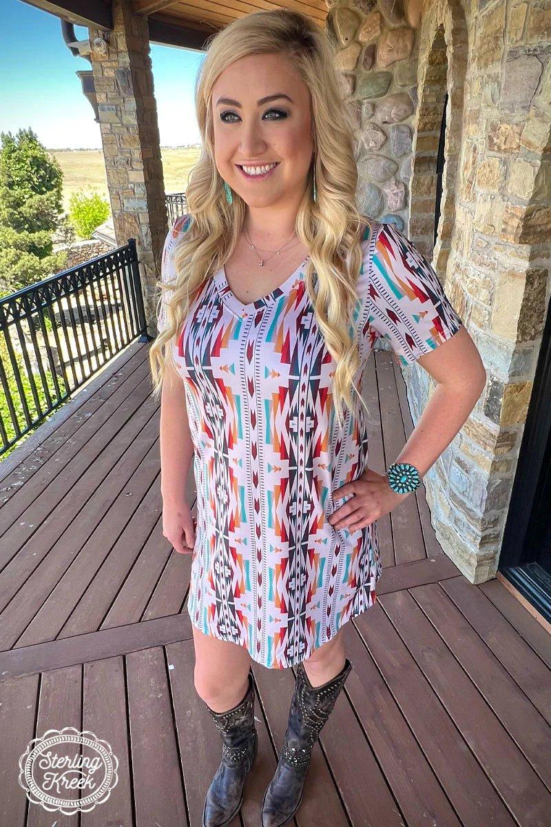 Sunday Morning T-Shirt Dress Product Image