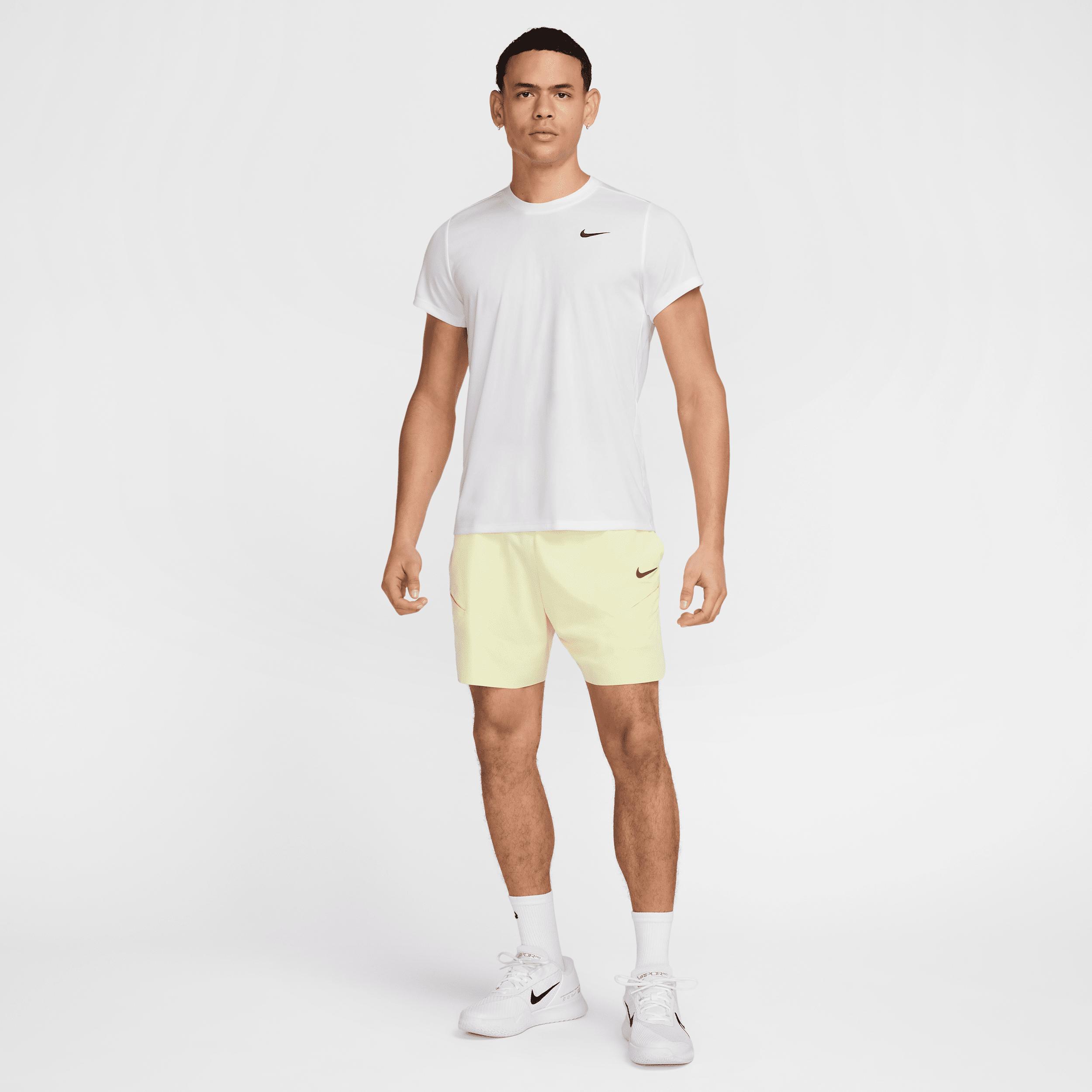Nike Mens Court Victory Dri-FIT Tennis Top | FZ6921-100 Product Image