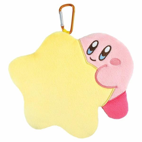 Kirby Die-cut Zipper Pouch with Keyring Product Image