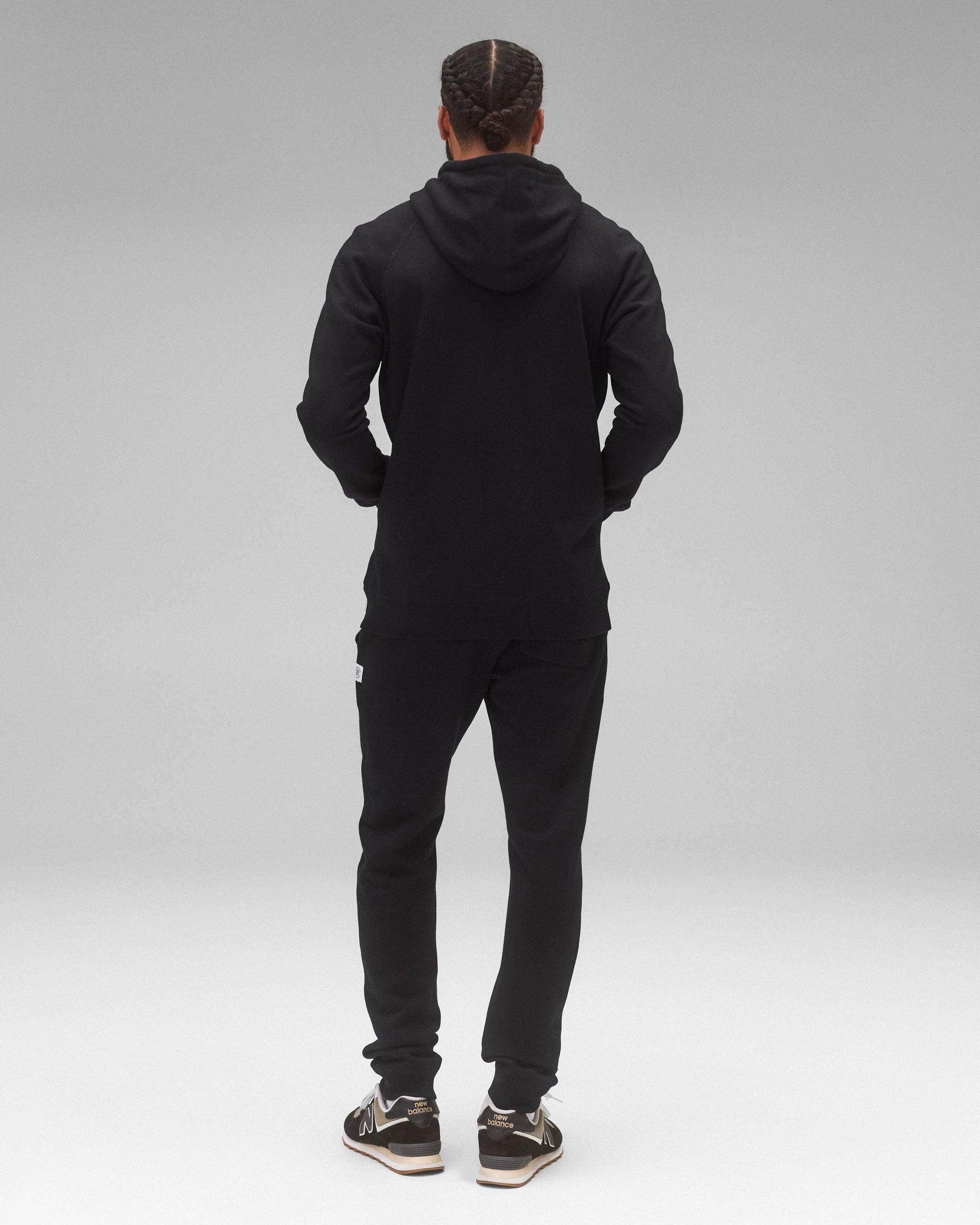 Midweight Terry Slim Zip Hoodie Male Product Image