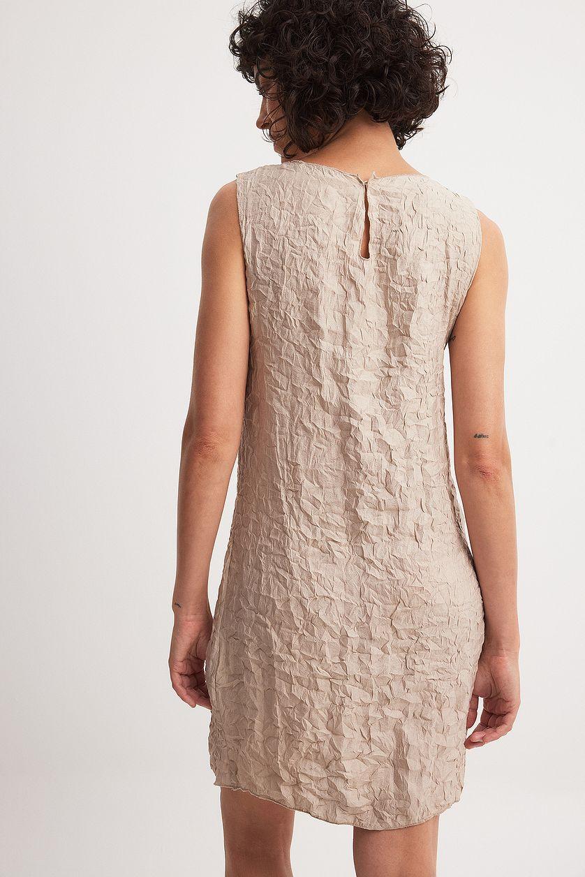 Creased Mini Dress Product Image