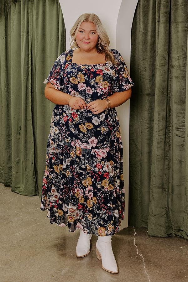 Sauvignon Style Floral Midi Curves Product Image