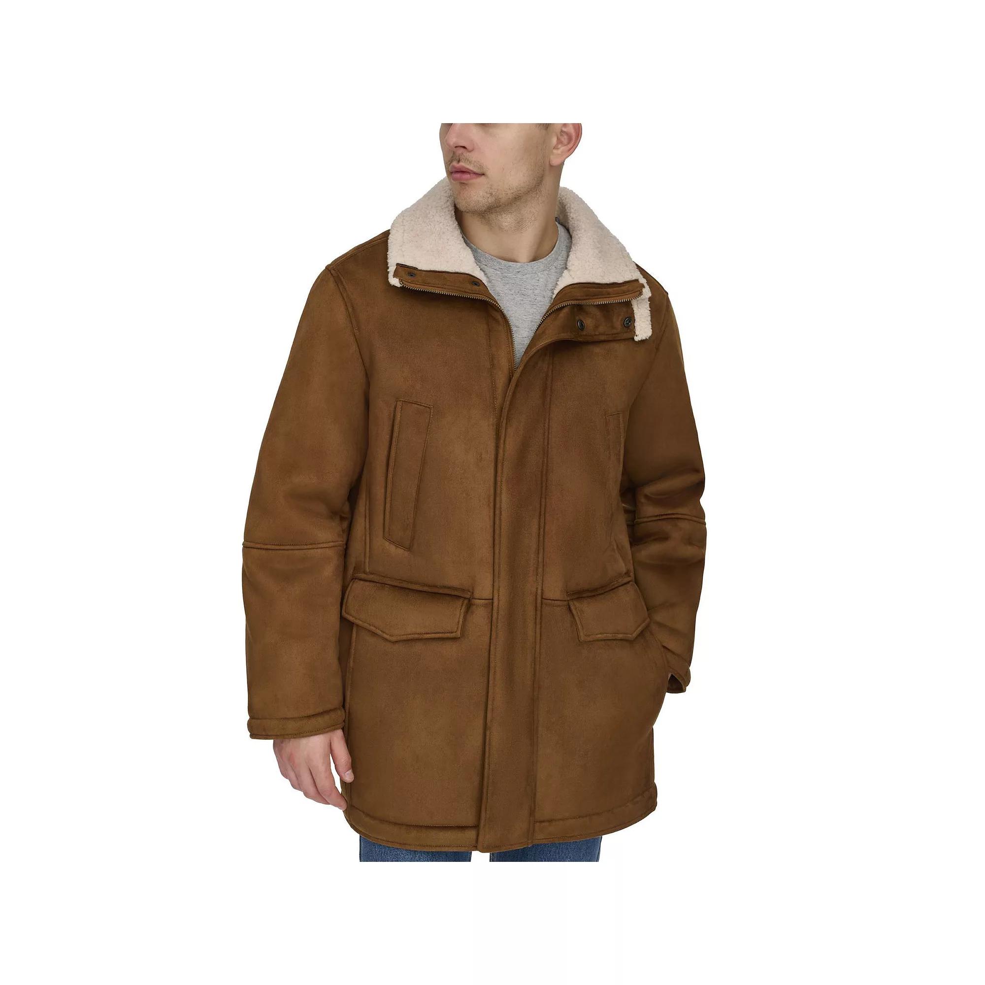 Men's Dockers® Faux Shearling 34" Walking Coat,  Product Image