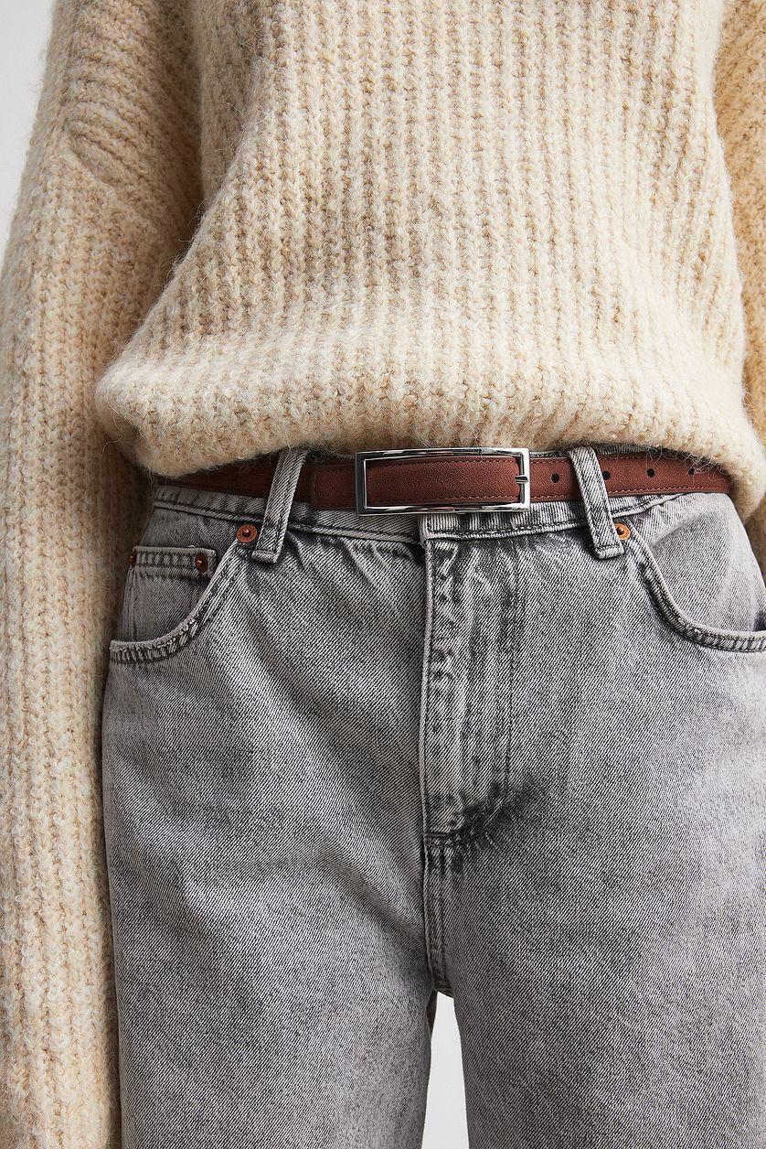 Slim Buckle Belt Product Image