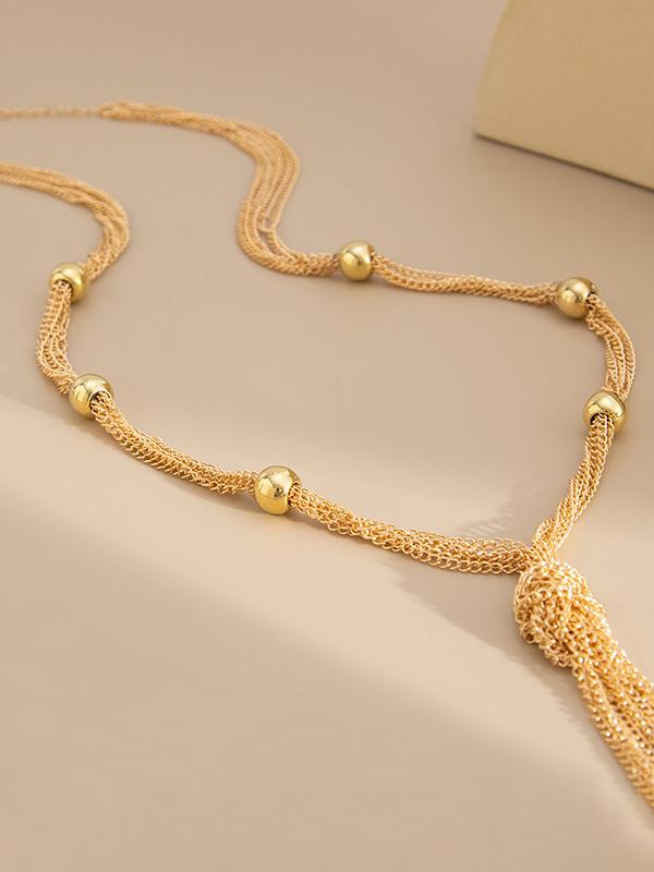 Tasseled Necklaces Accessories Product Image