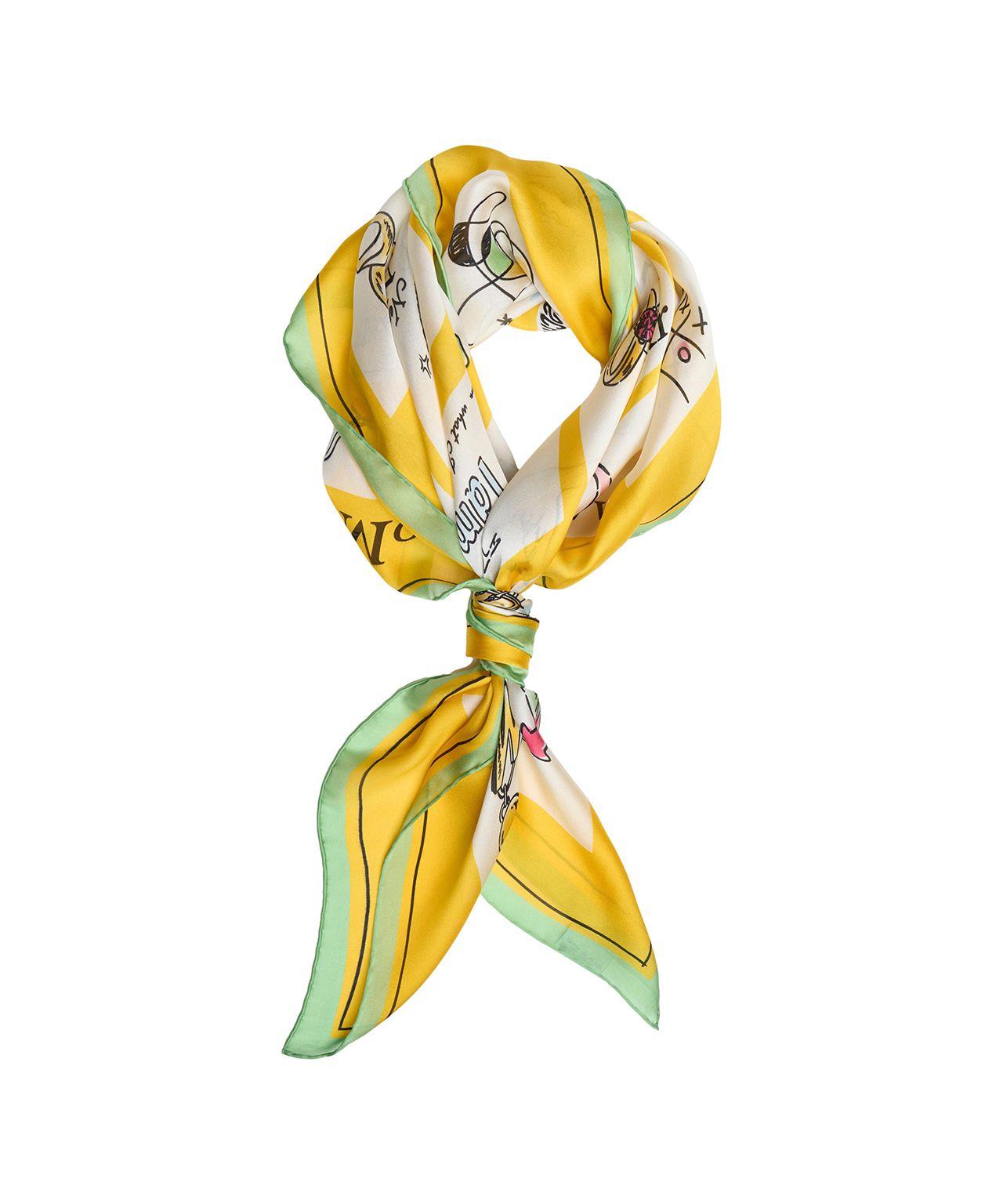 Silk scarf with print Product Image