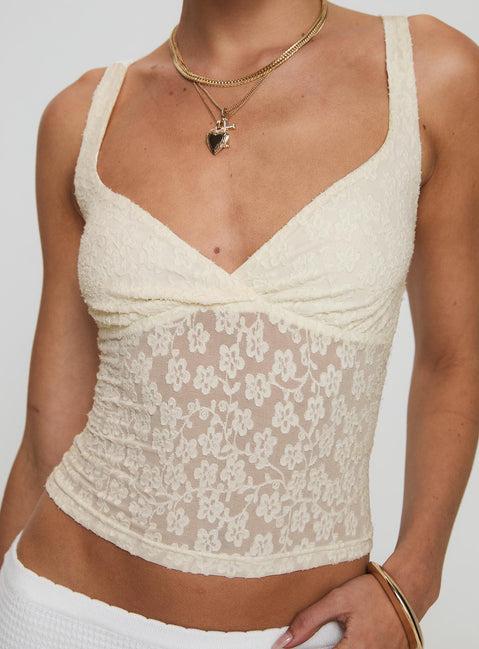 Wandella Top Cream Product Image