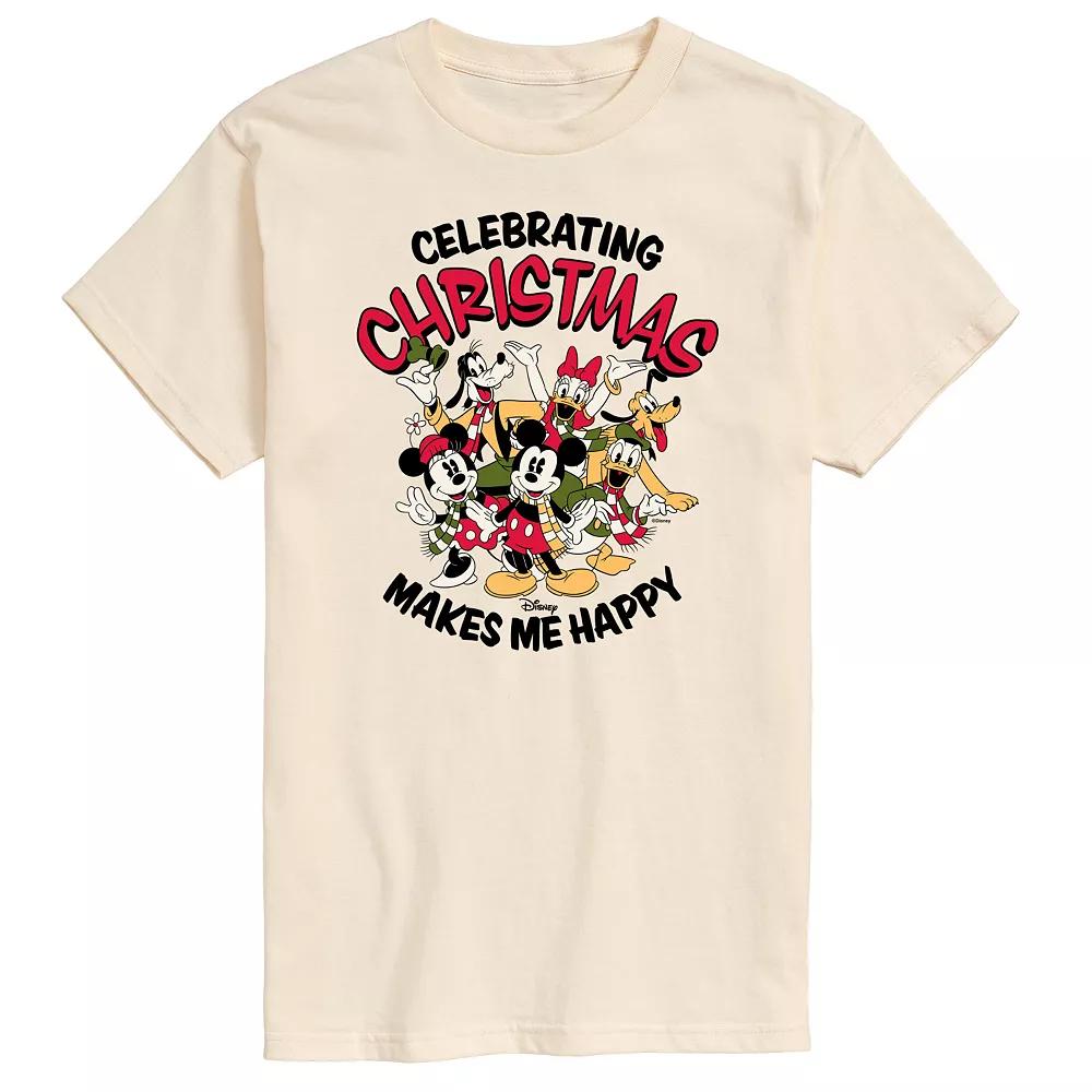 Disney Men's Celebrating Christmas Tee,  Product Image