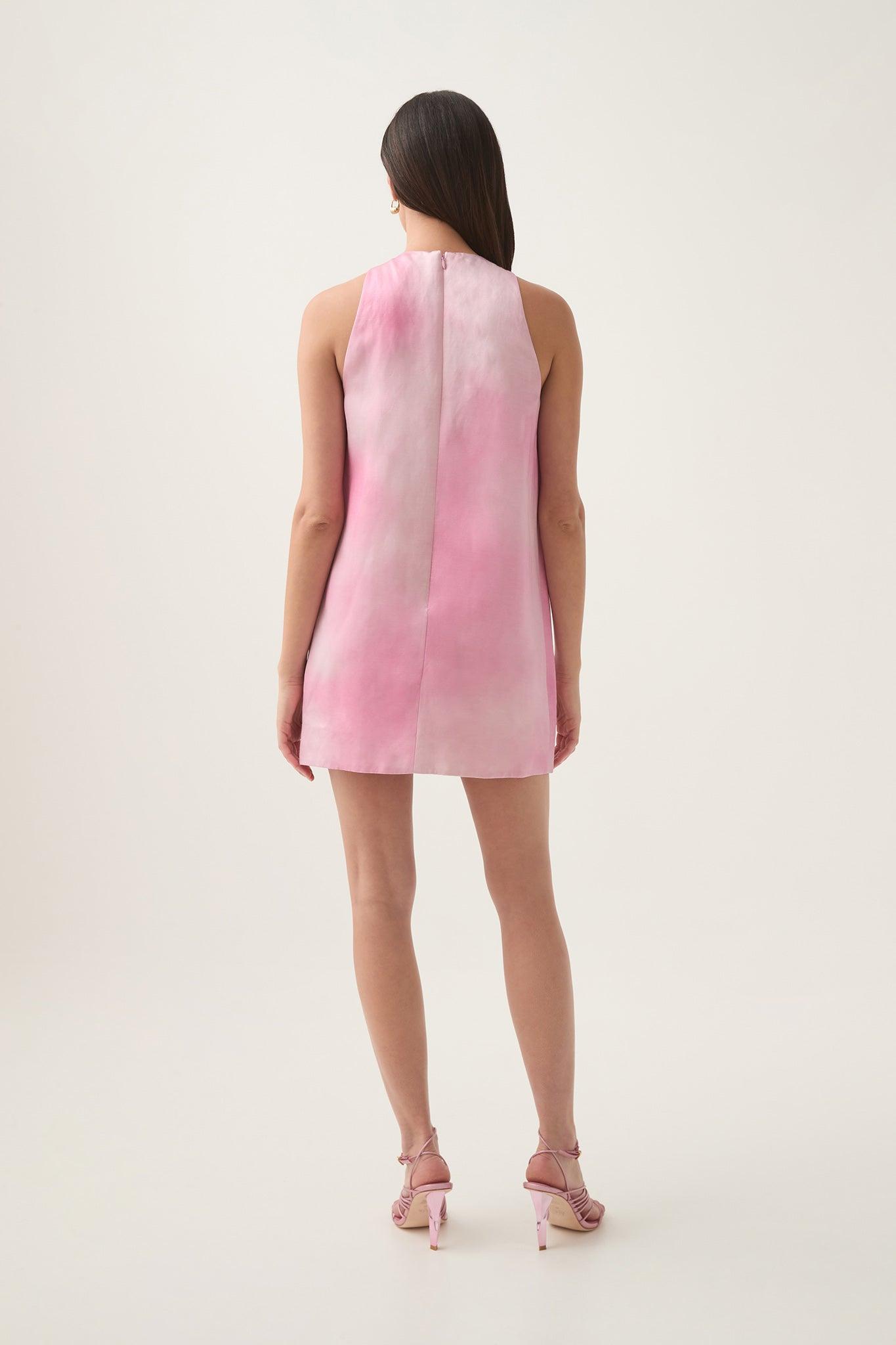 Violette Bubble Hem Mini Dress Product Image