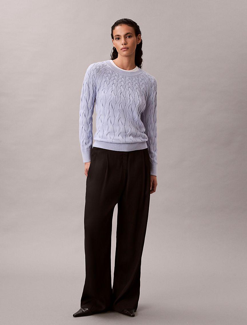 Cable Knit Sweater Product Image