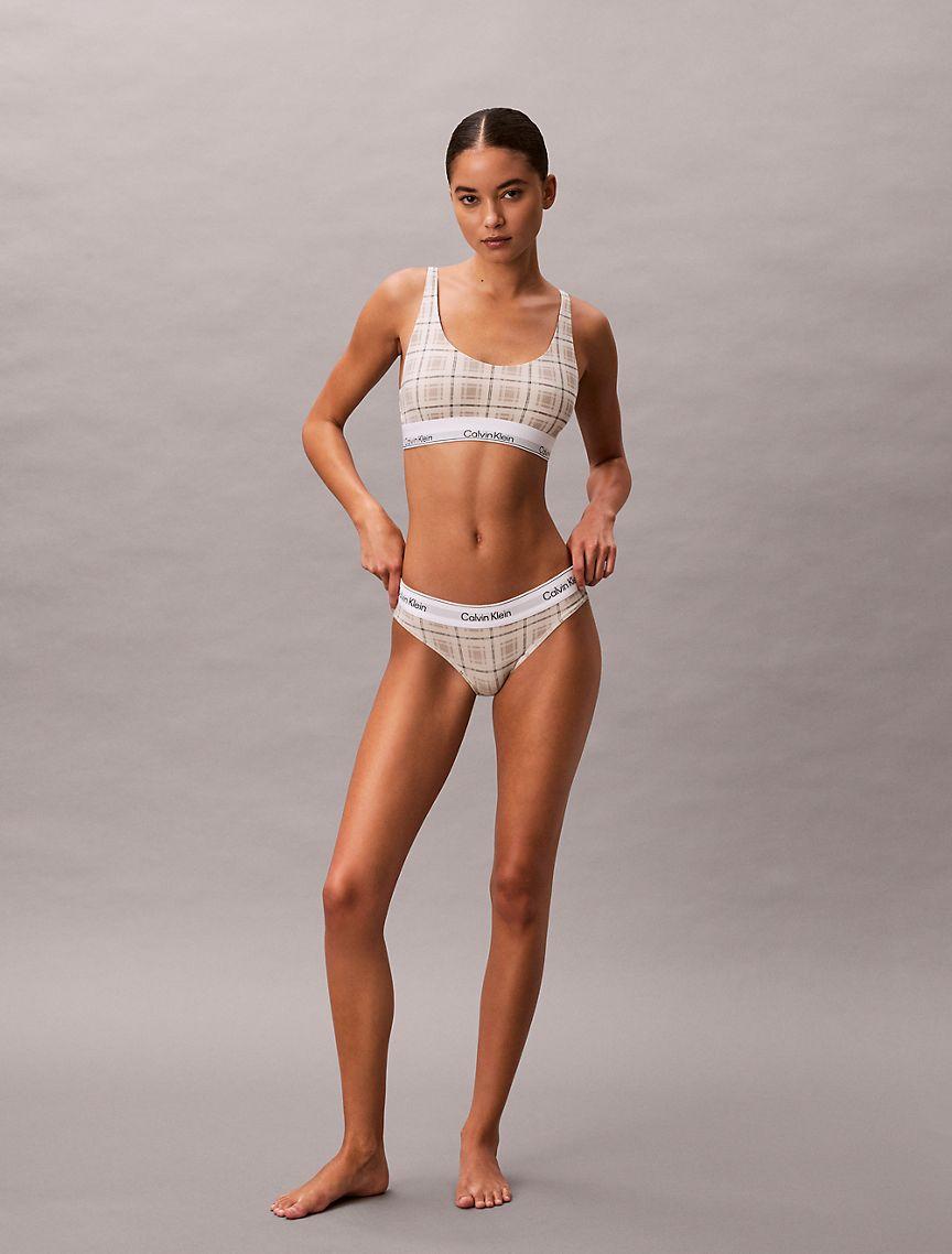 Icon Cotton Modal Lightly Lined Bralette Product Image