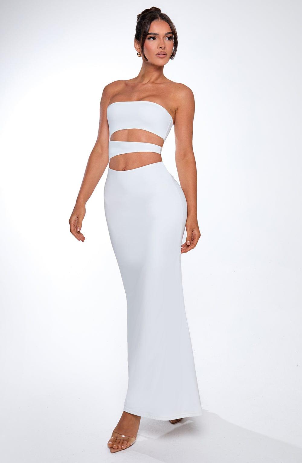 Milia Maxi Dress - White Product Image