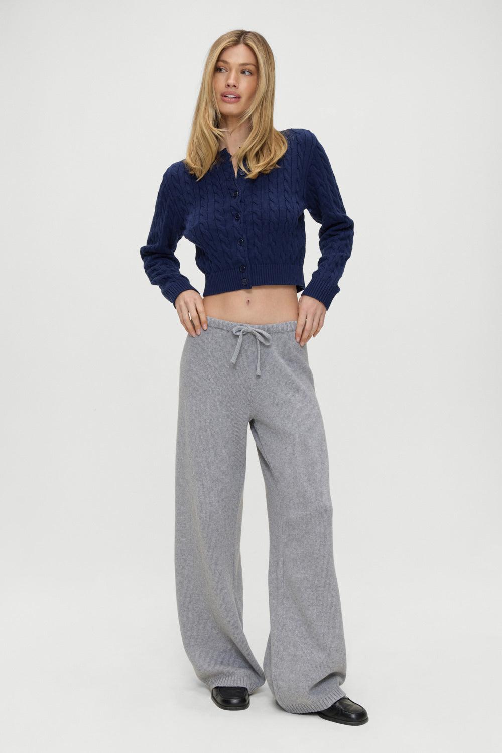 Wesley Knit Pants - Rain Cloud Product Image