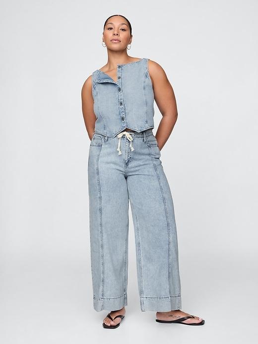 Mid Rise UltraSoft Baggy Jeans Product Image