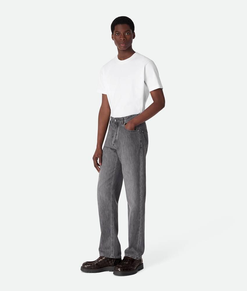 Men's Vintage Black Denim Shirt in Washed black Product Image