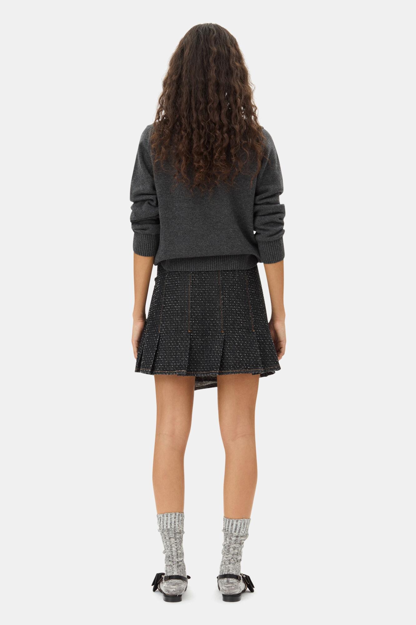 Dark Grey Graphic Bear Sweater Product Image