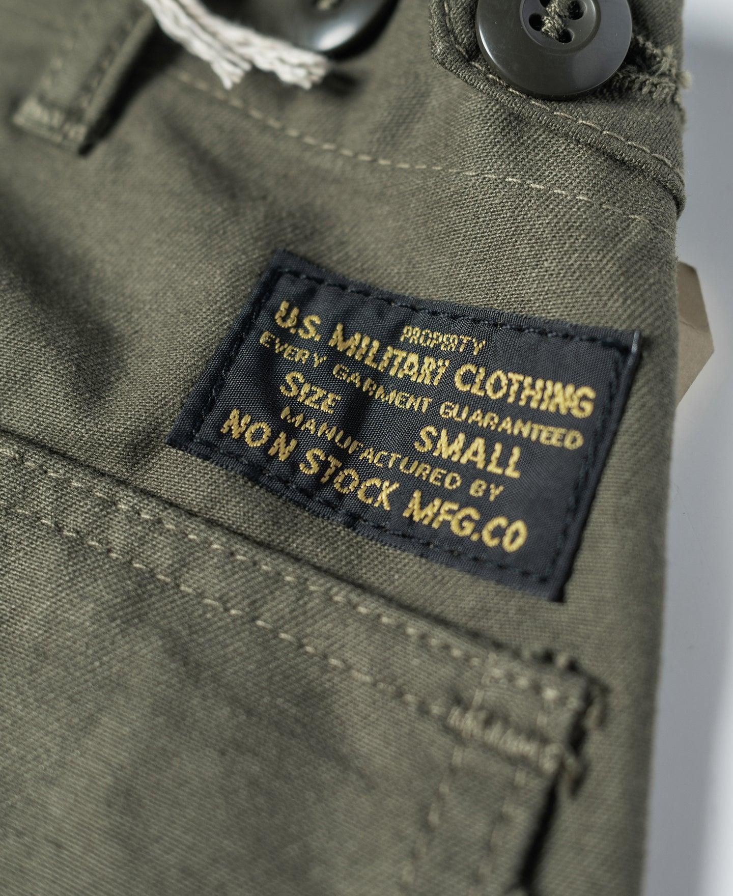 Vietnam War OG-107 Fatigue Utility Shorts - Olive Product Image