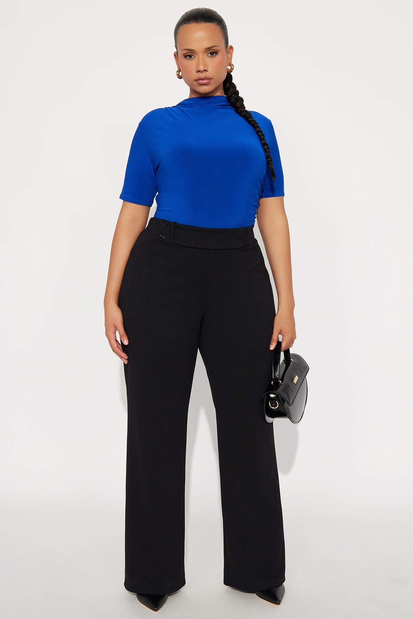 Summit Ruched Mock Neck Bodysuit - Navy Female Product Image