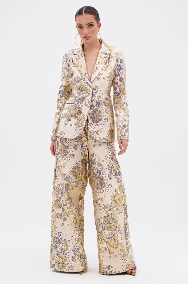 GOLDIE BROCADE TROUSER Product Image