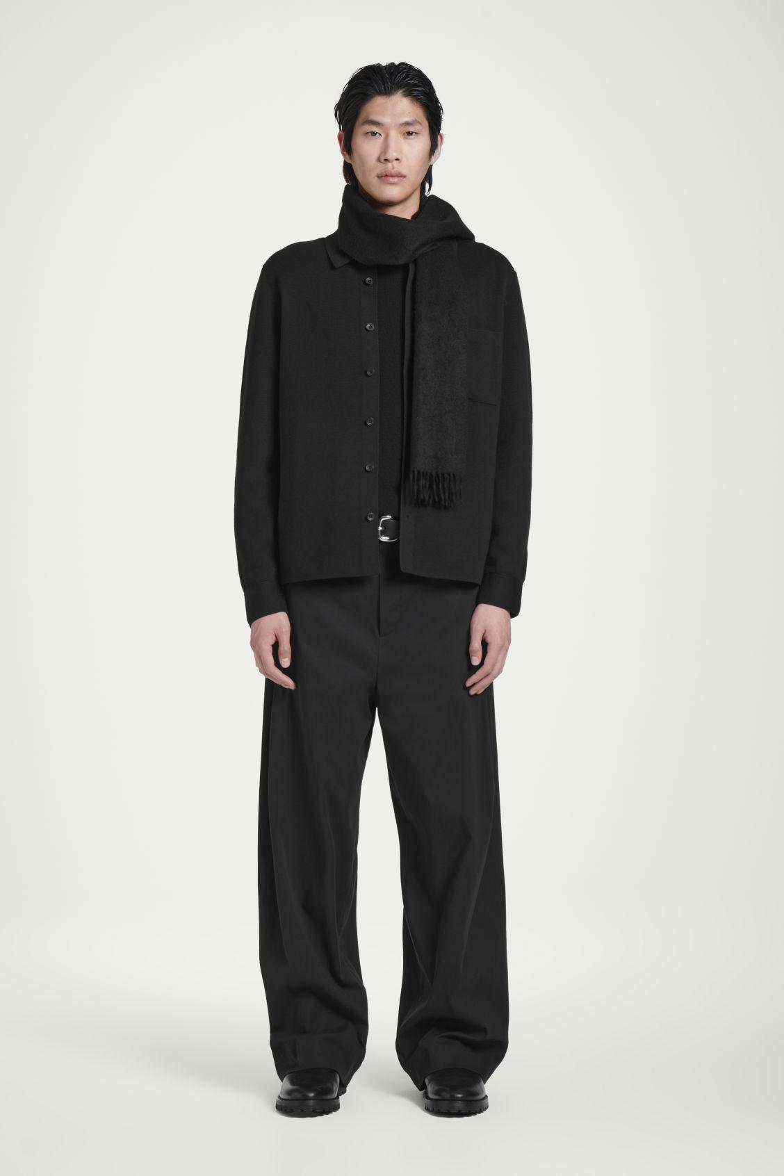 MILANO-KNIT COTTON SHIRT Product Image