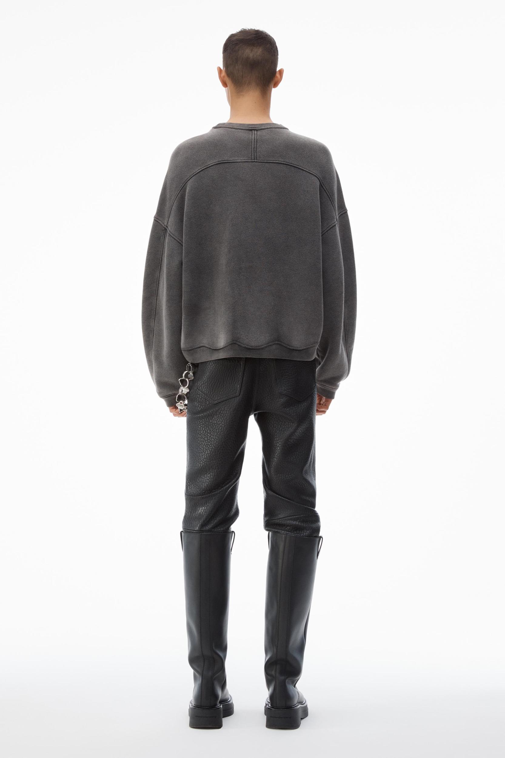 Men's Logo Crewneck Sweatshirt In Cotton Terry Product Image