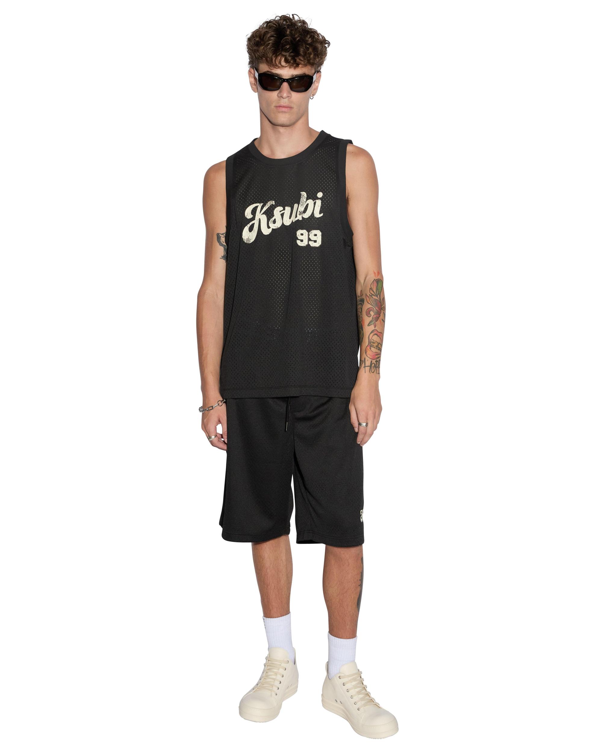 CLUBHOUSE PICK UP SINGLET BLACK Male Product Image