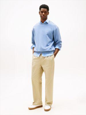 Relaxed Fit Terry Crewneck Sweatshirt Product Image