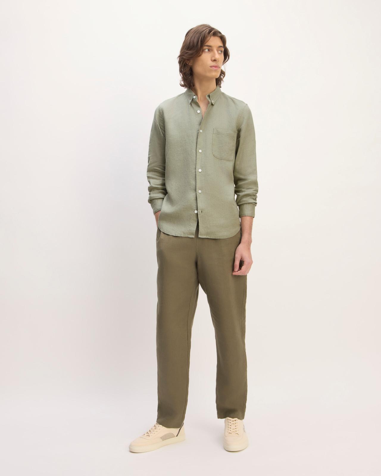 Mens Classic Shirt in Linen by Everlane Product Image