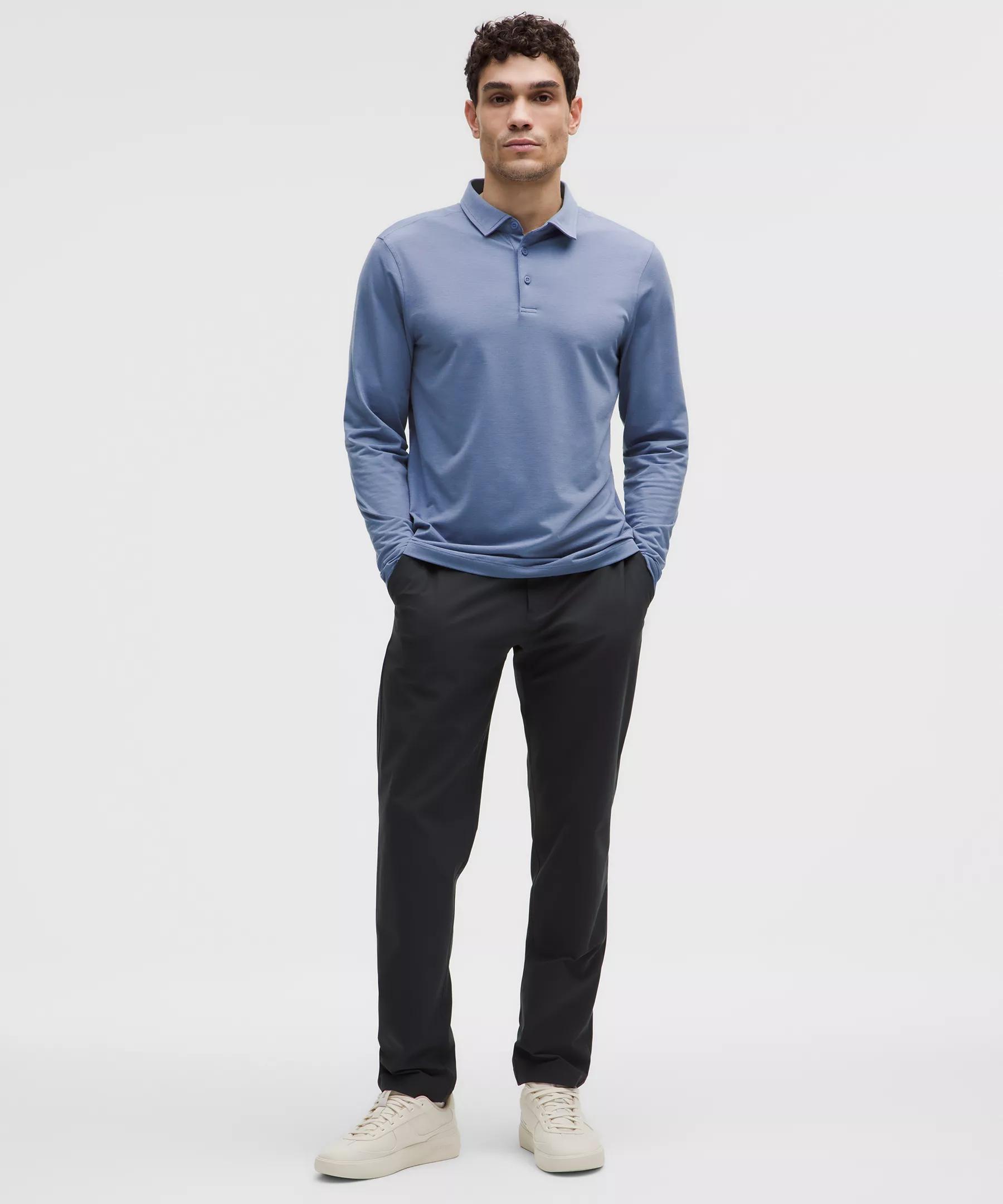 Evolution Long-Sleeve Polo Shirt Product Image