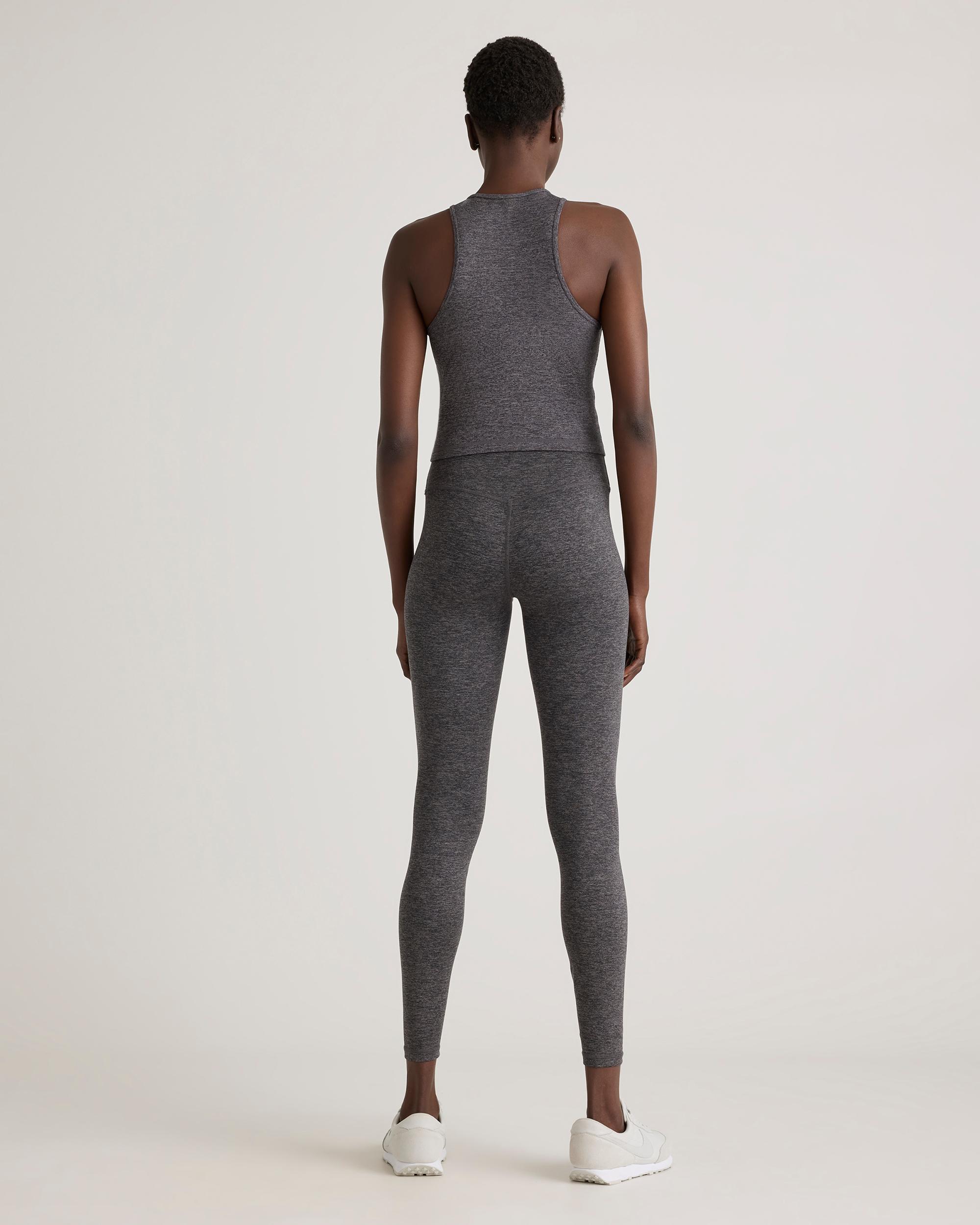 Quince | Women's Ultra-Soft High Neck Cropped Tank Top Polyester Product Image