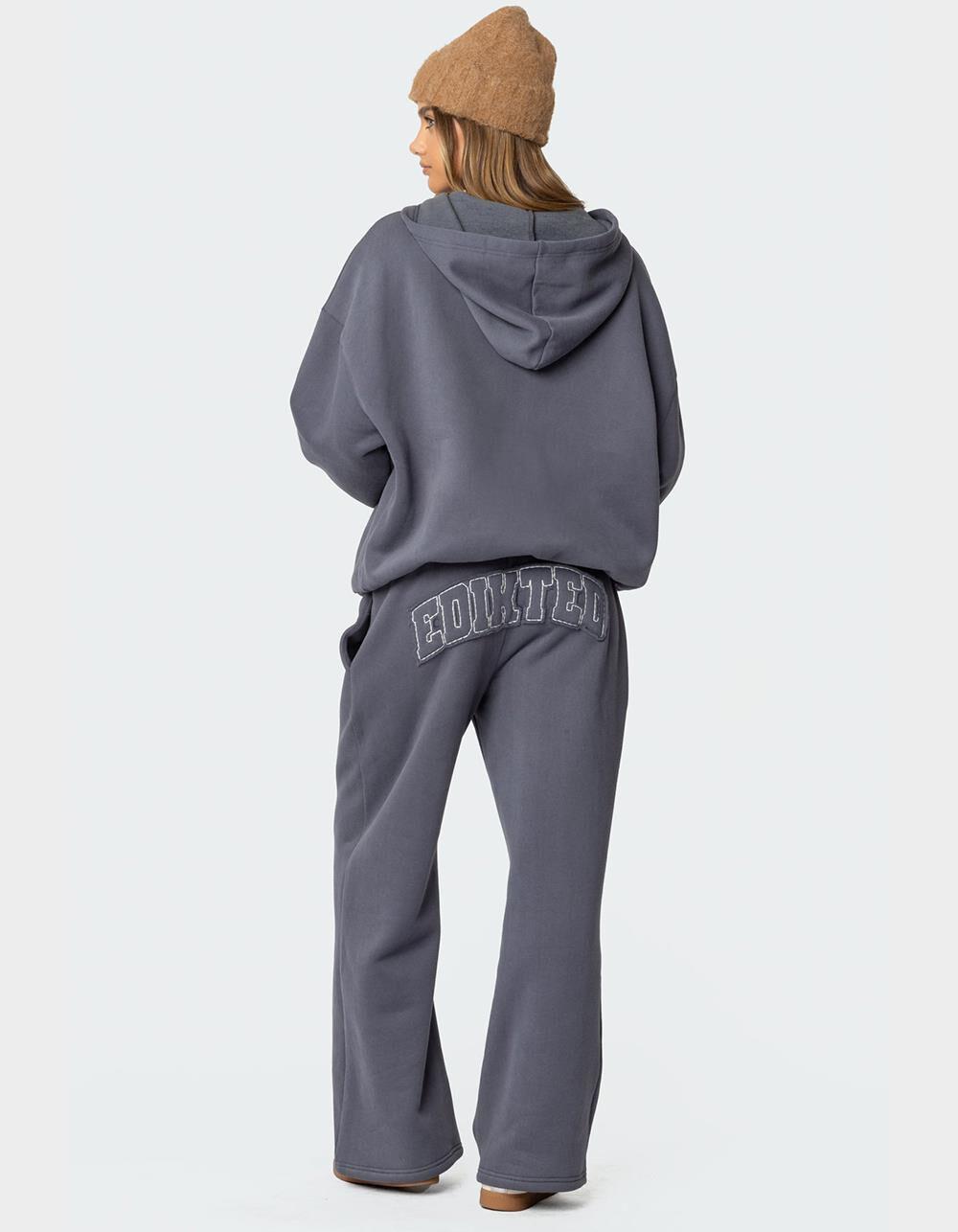 EDIKTED Forever Edikted Oversized Hoodie - GRAY Product Image